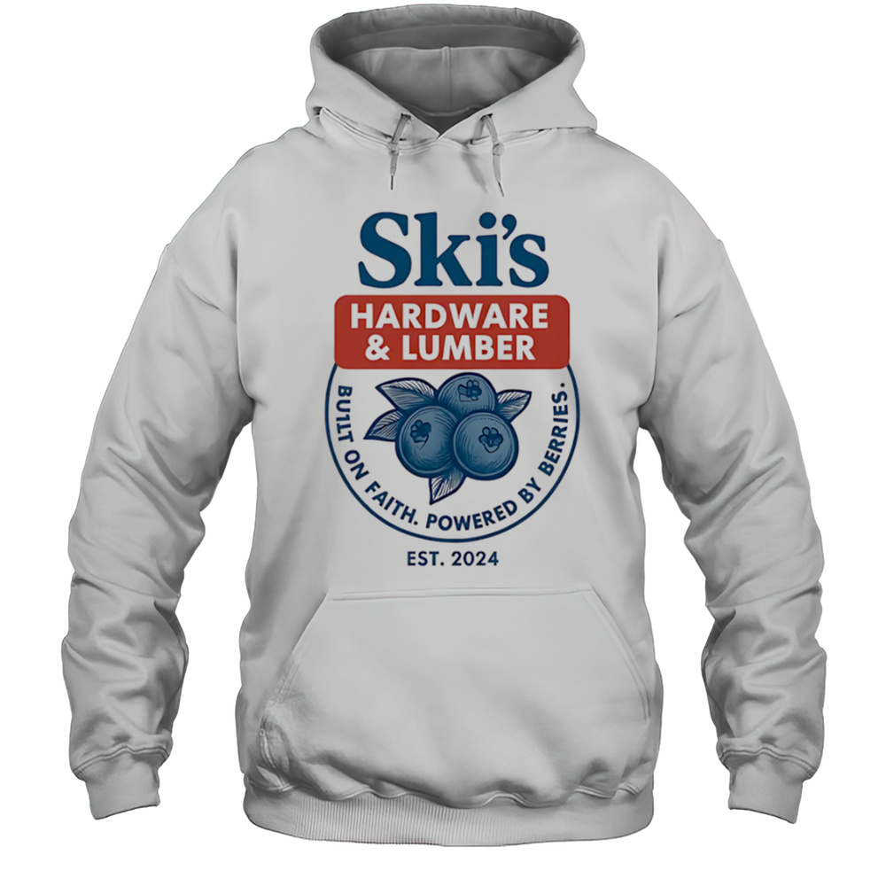 Skis Hardware And Lumber Shirt Unisex Hoodie
