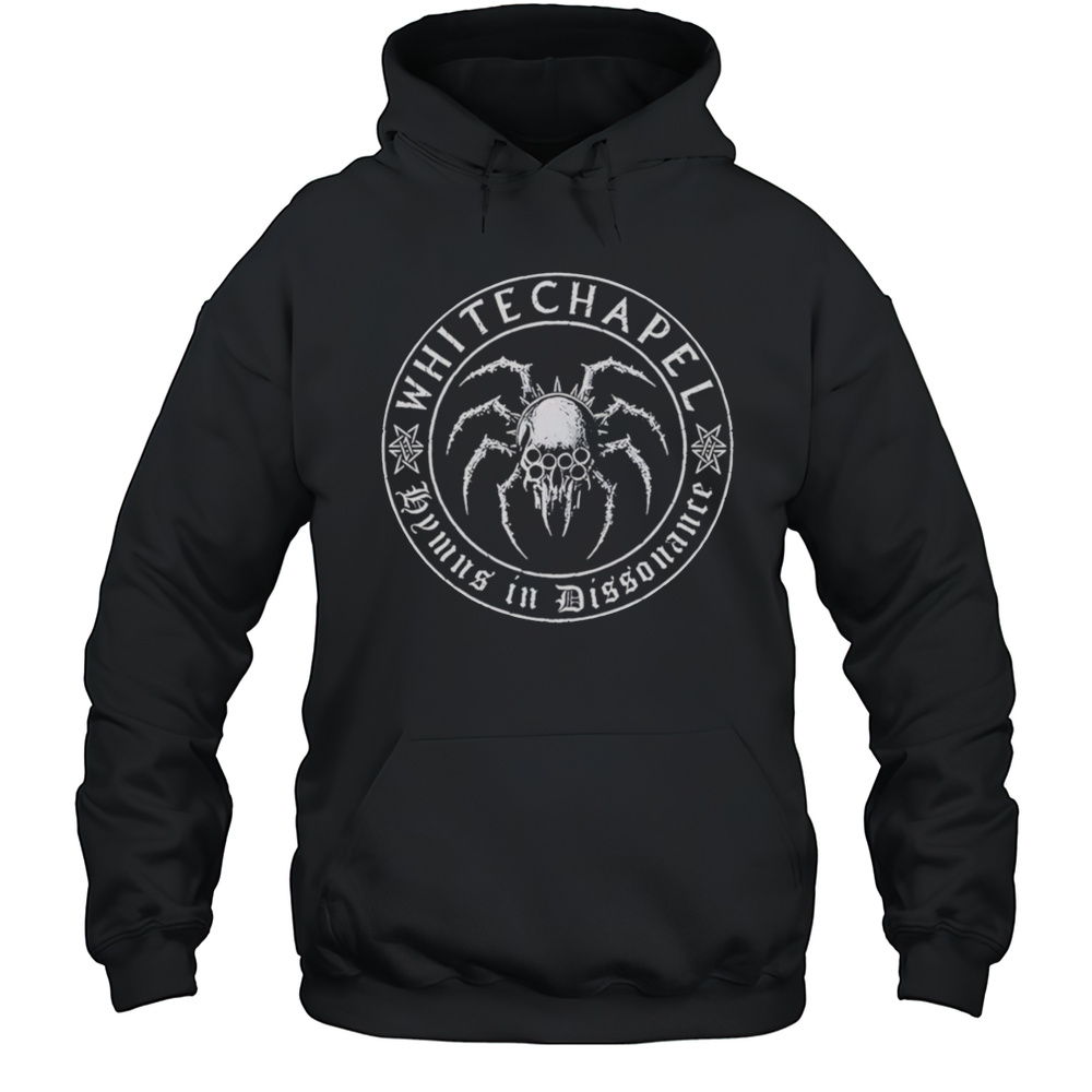 Spider Skull Hymns In Dissonance Shirt Unisex Hoodie