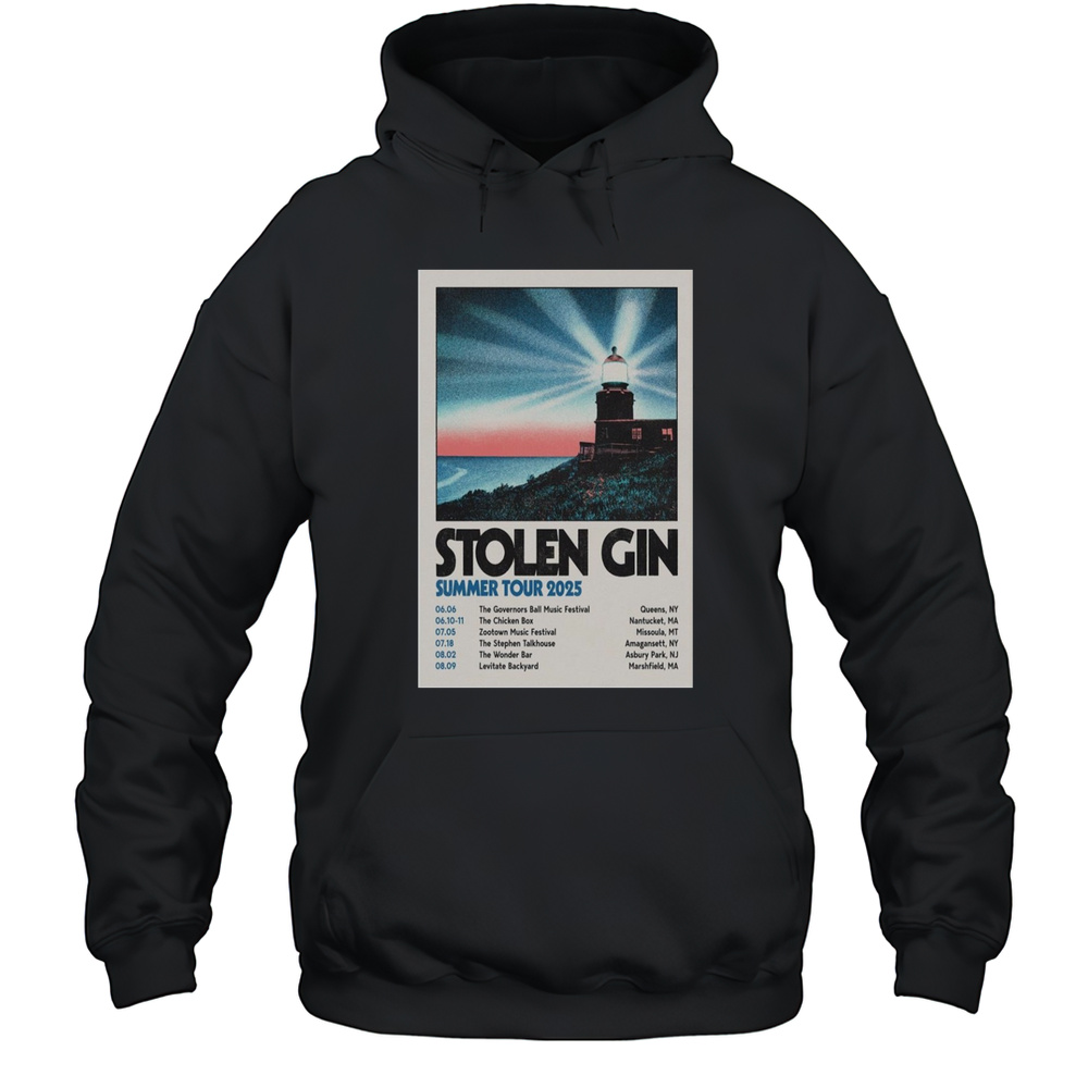 Stolen Gin Summer Tour 2025 Poster T-Shirt Unisex Hoodie