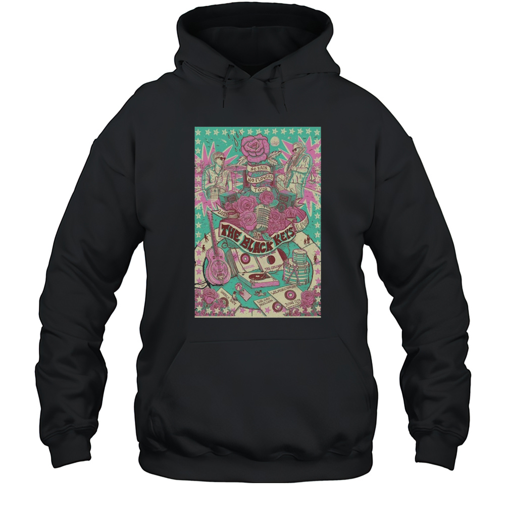 The Black Keys June 11 2025 Wilmington NC Poster T-Shirt Unisex Hoodie