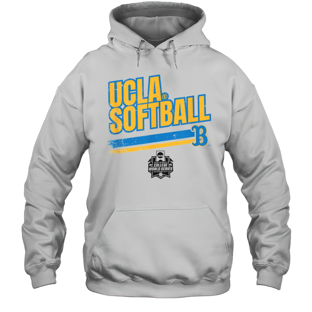 UCLA Softball_ Womens College World Series Stripe T Shirt Unisex Hoodie