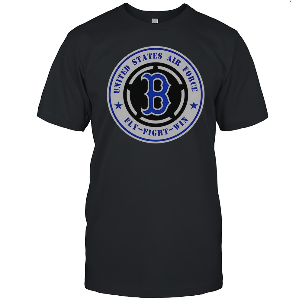 United States Air Force Fly-Fight-Win Boston Red Sox T-Shirt