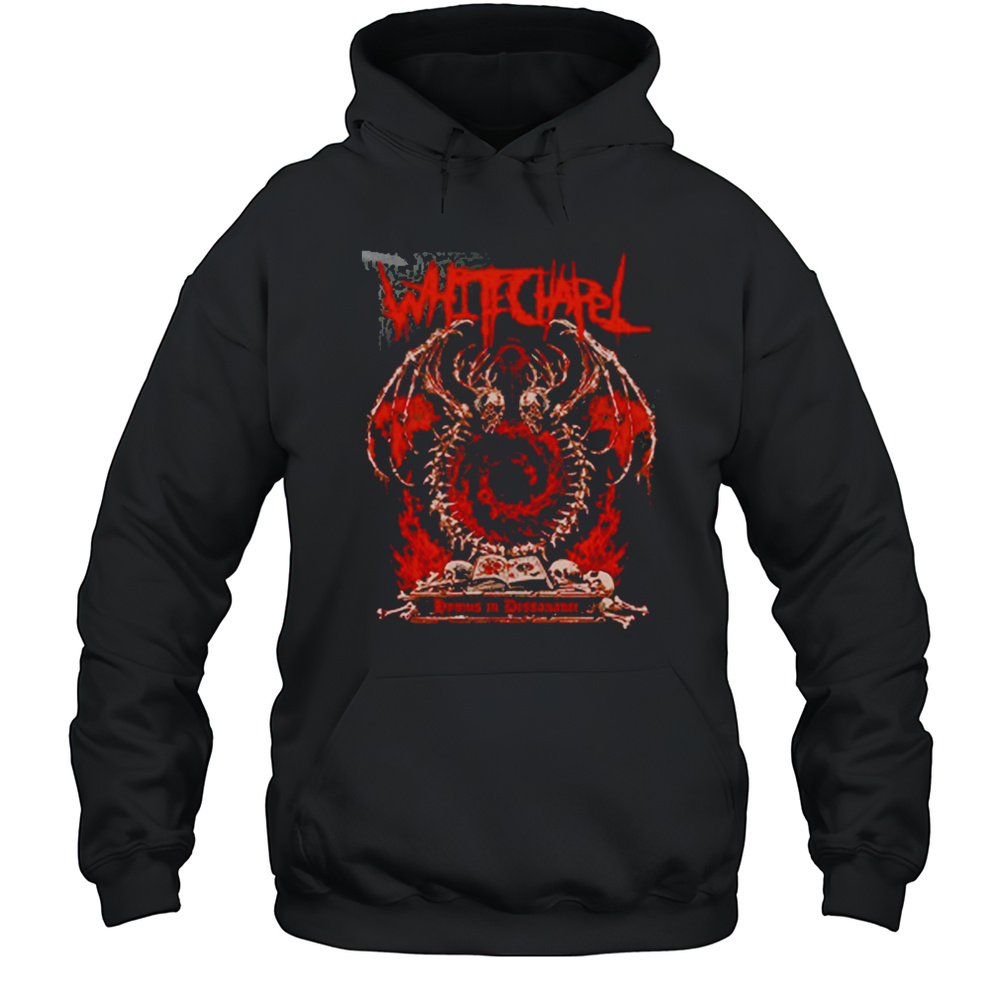 Whitechapel Sepulcher Faded T-Shirt Unisex Hoodie