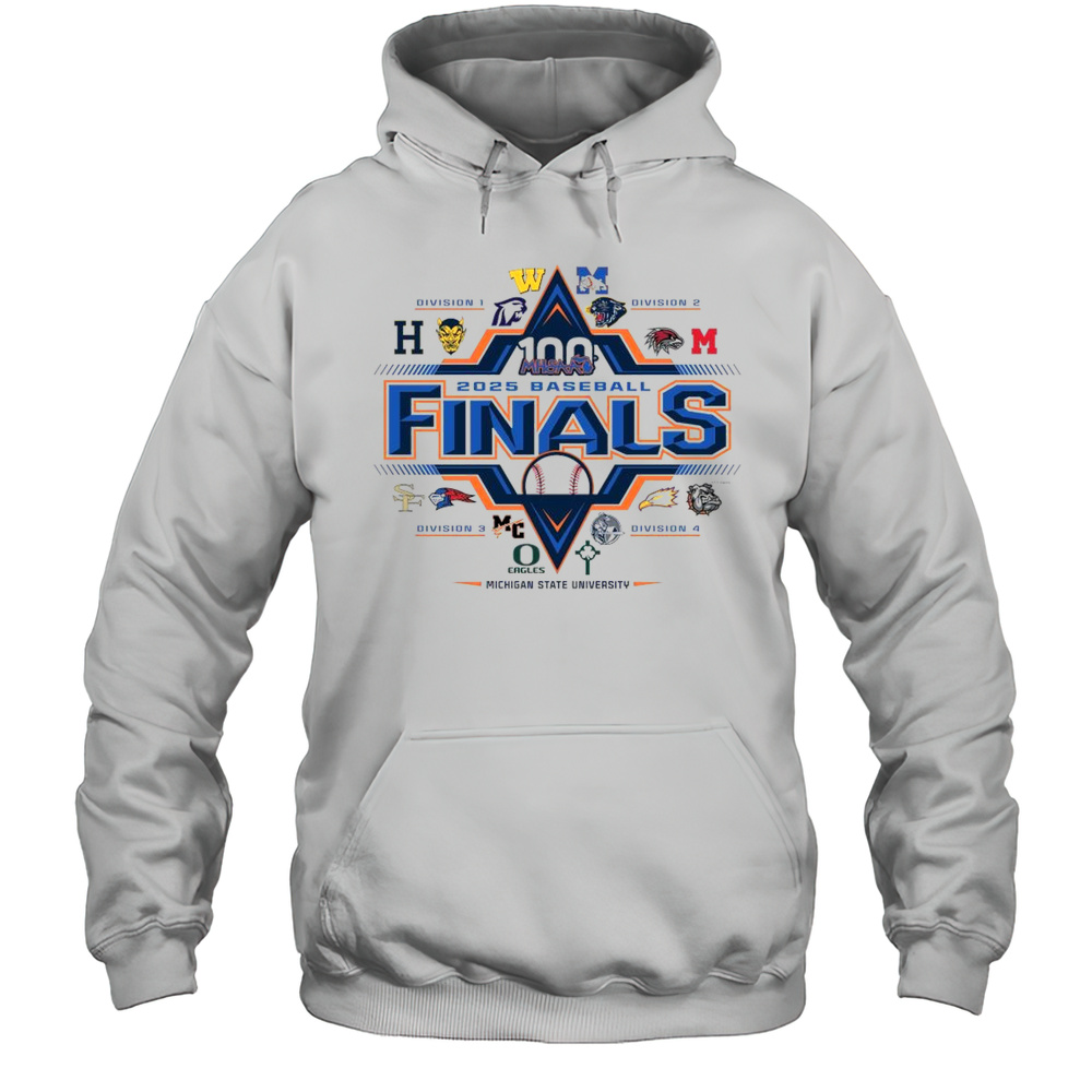 2025 MHSAA Baseball Championships Michigan State University Shirt Unisex Hoodie