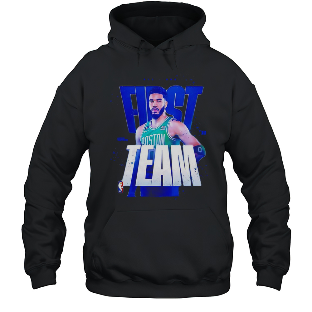 All NBA First Team Jayson Tatum Shirt Unisex Hoodie