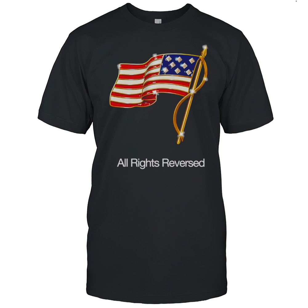 All Rights Reversed American Flag Shirt