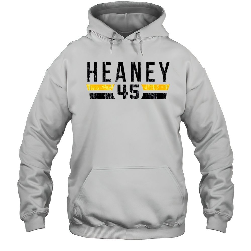 Andrew Heaney 45 Pittsburgh Font Vintage Shirt Unisex Hoodie