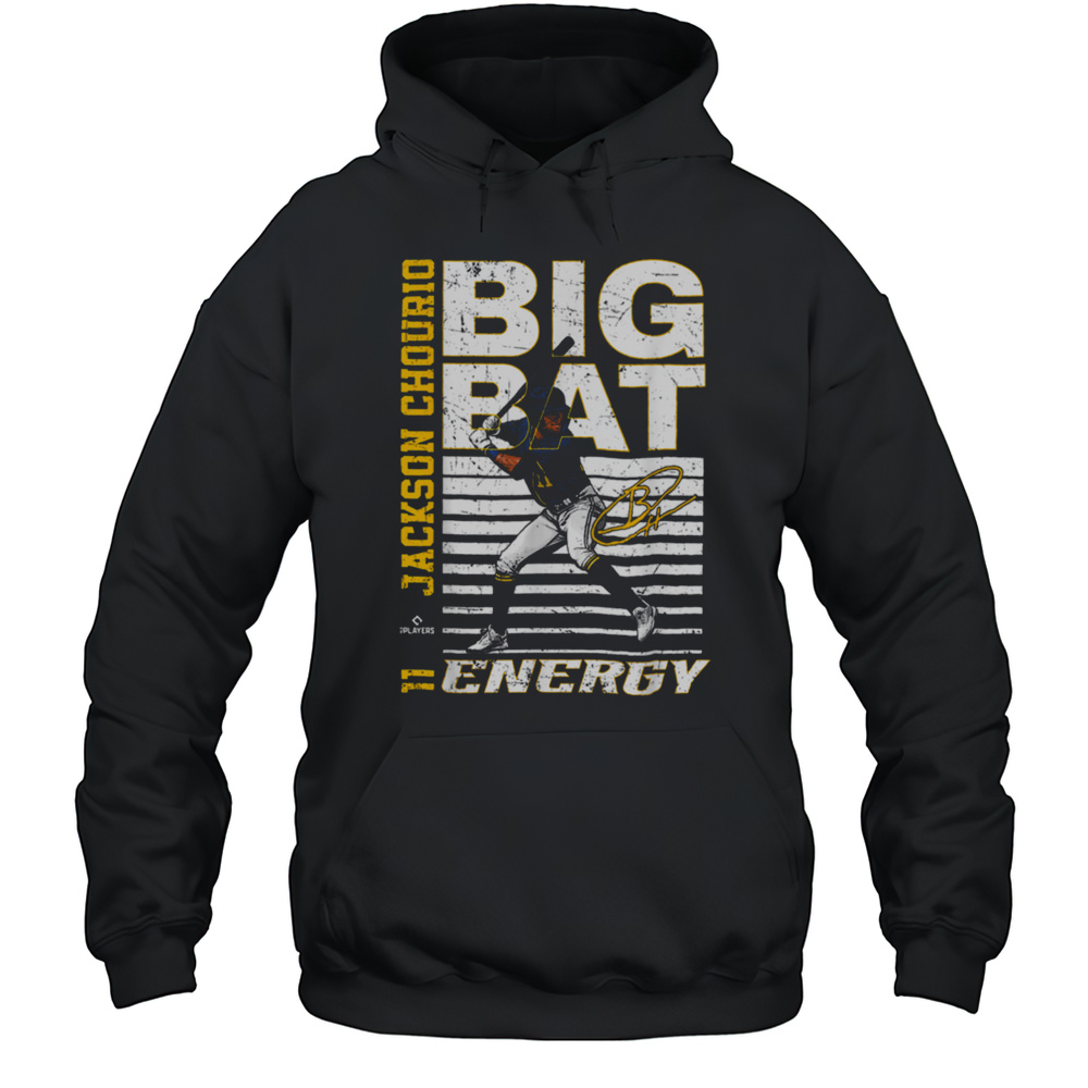 Big Bat Energy Jackson Chourio Milwaukee Baseball MLBPA T Shirt Unisex Hoodie