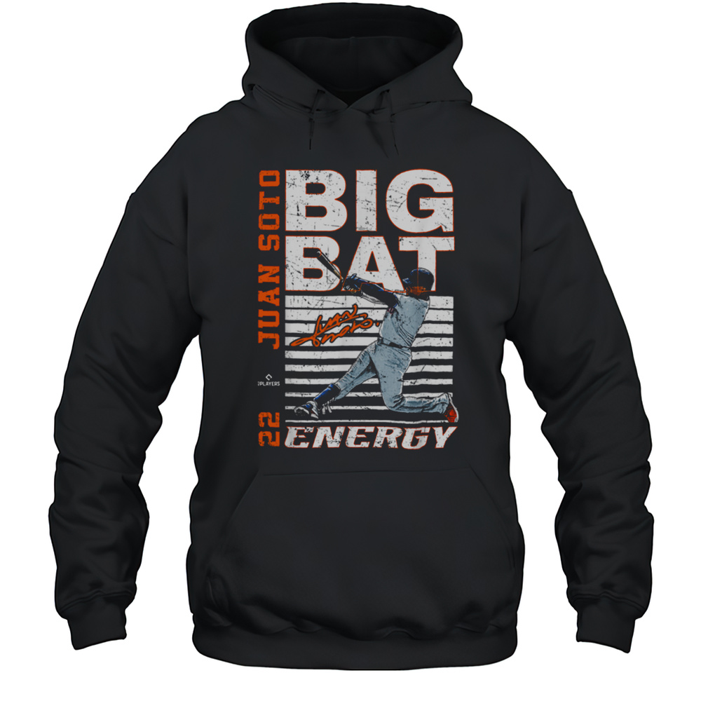 Big Bat Energy Juan Soto New York Baseball MLBPA T Shirt Unisex Hoodie