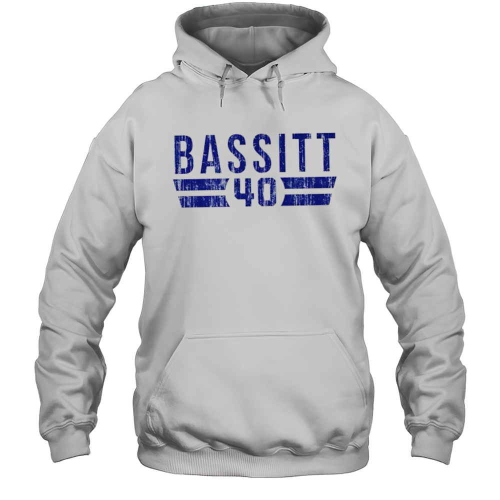 Chris Bassitt 40 Toronto Vintage Shirt Unisex Hoodie