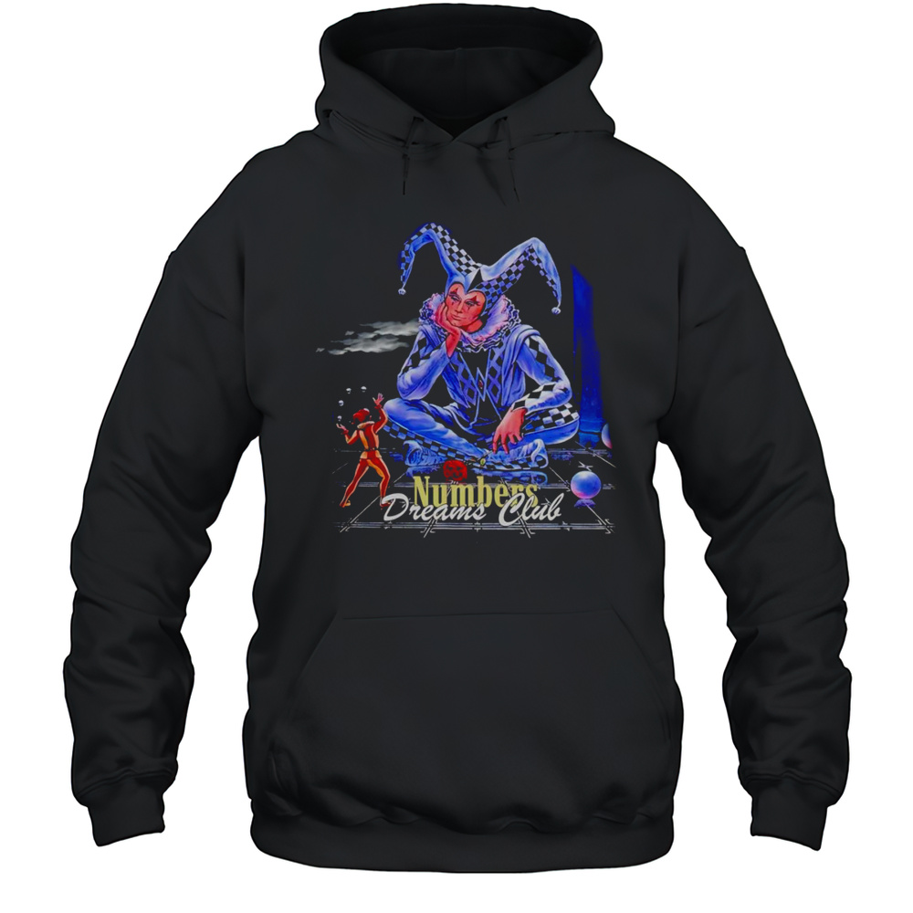 Clown Numbers Dreams Club Shirt Unisex Hoodie