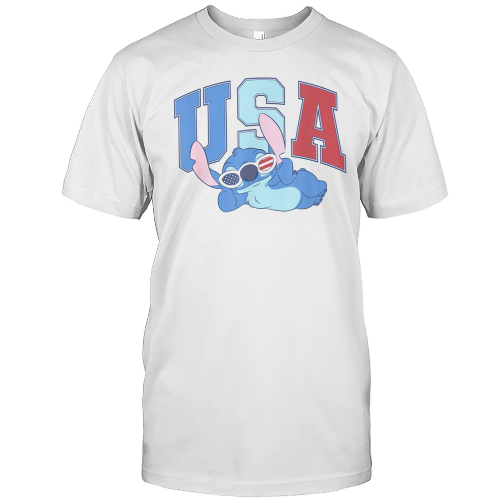 Disney Lilo  Stitch 4th Of July Sassy Americana Stitch T Shirt