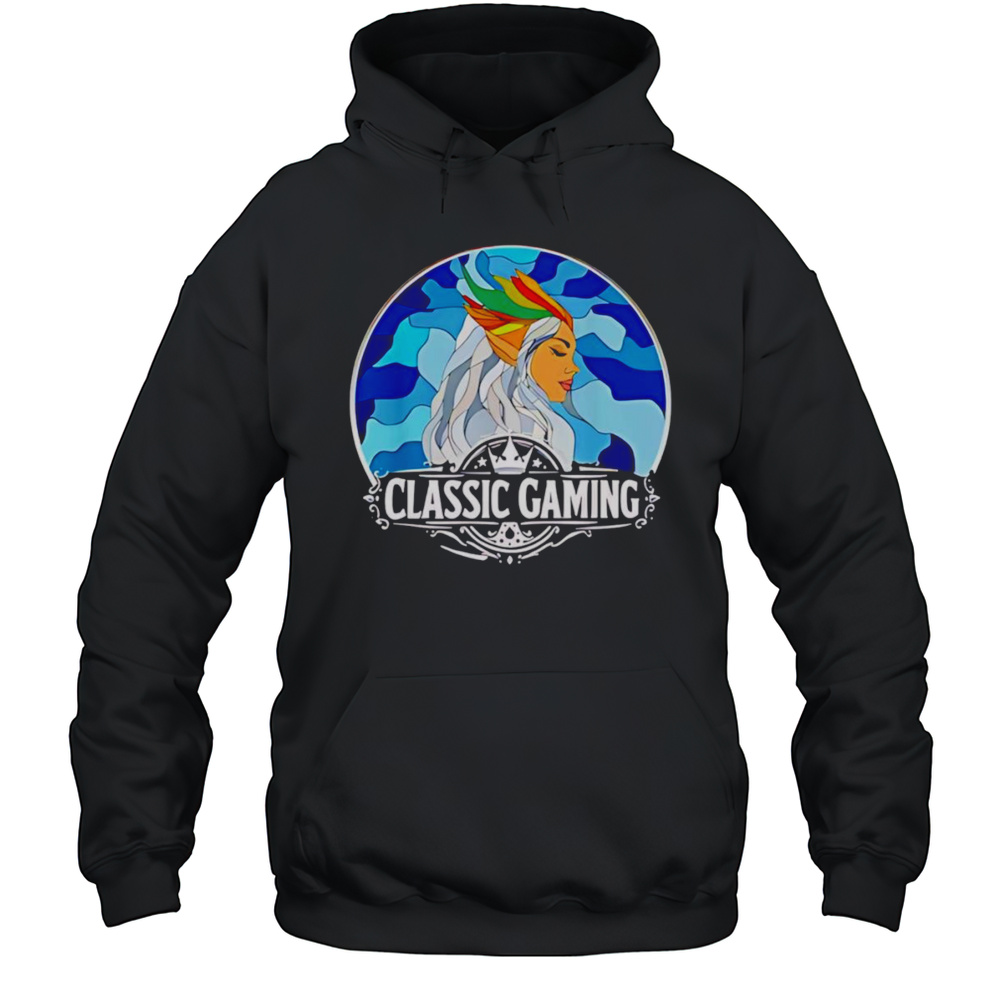 Elven Maid Classic Gaming Shirt Unisex Hoodie