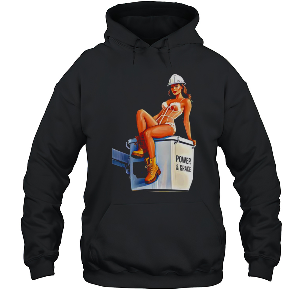 Girl Sexy Power And Grace Shirt Unisex Hoodie