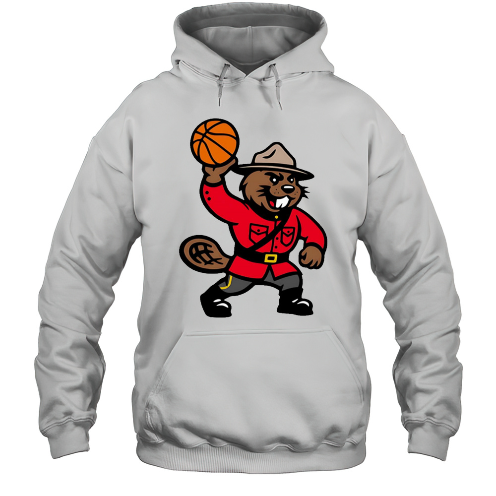 Lil Mountie Beaver Logo Shirt Unisex Hoodie