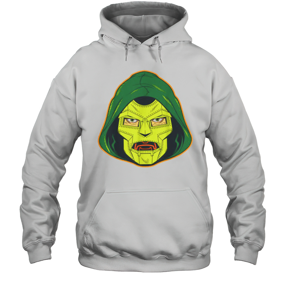 Marvel Doctor Doom Halloween Retro Vintage Mask Costume T Shirt Unisex Hoodie