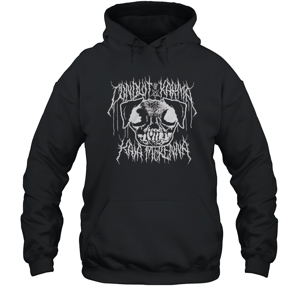 Metal Pug Goddess Shirt Unisex Hoodie