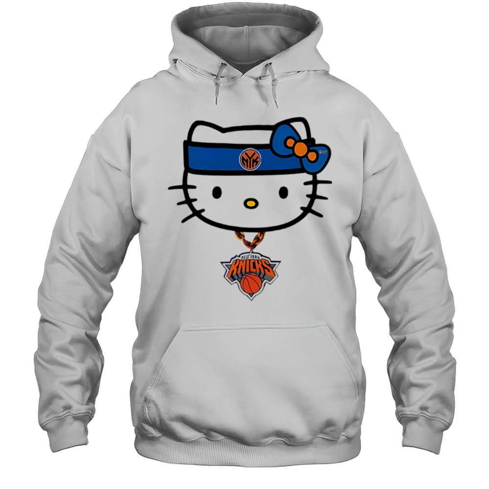New York Knicks Chain Hello Kitty Shirt Unisex Hoodie