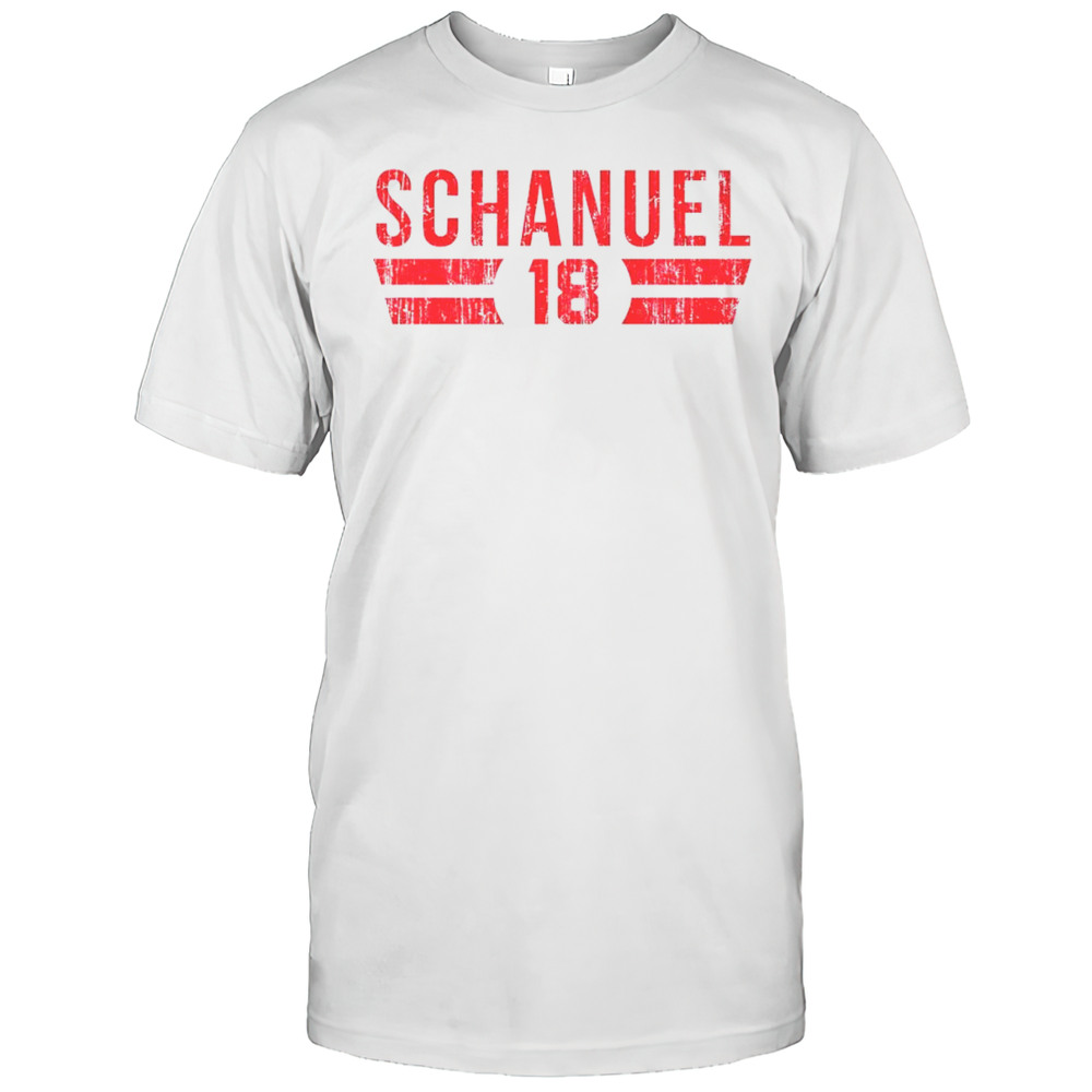 Nolan Schanuel 18 Los Angeles A Font Vintage Shirt