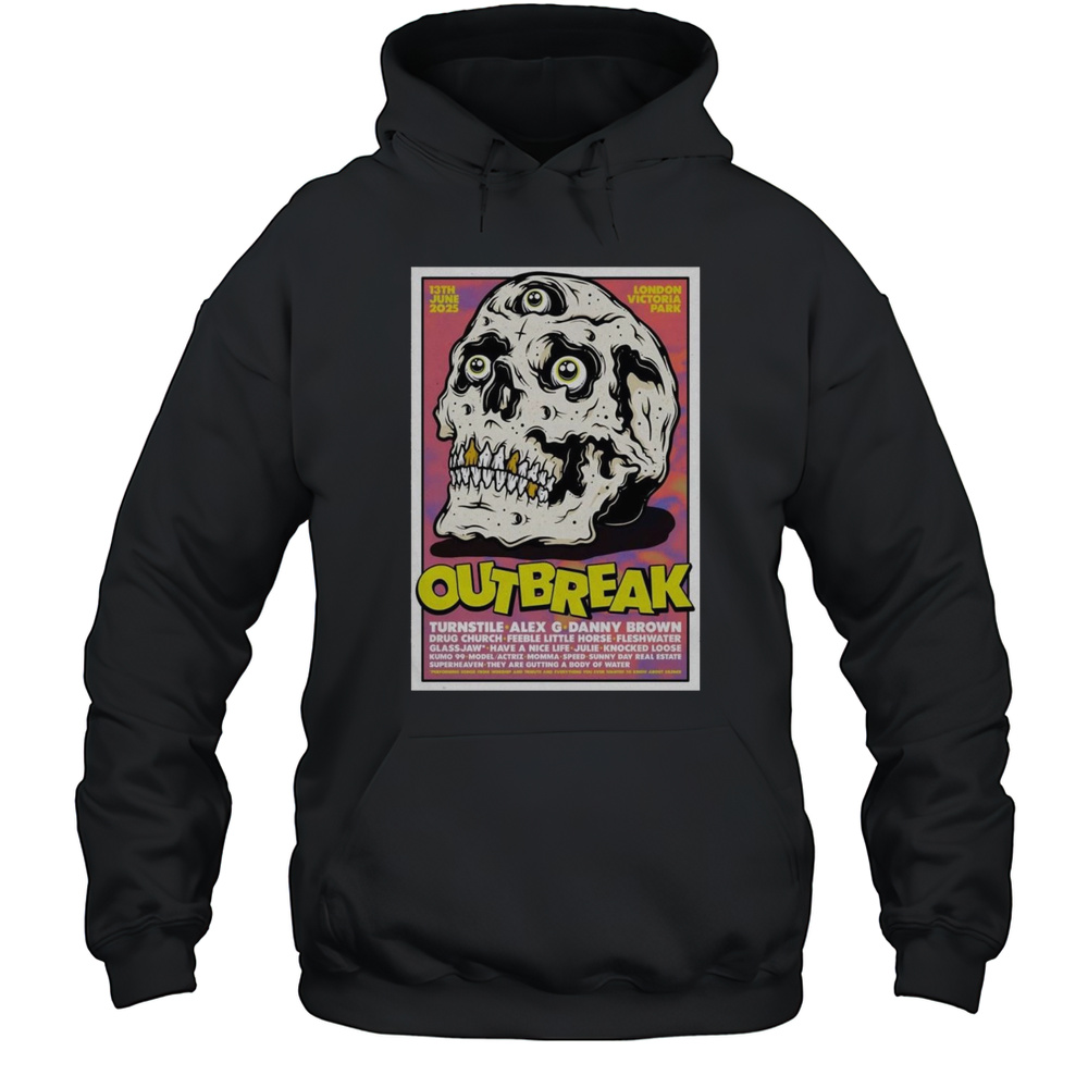 Outbreak 6-13-2025 Victoria Park In London UK Shirt Unisex Hoodie