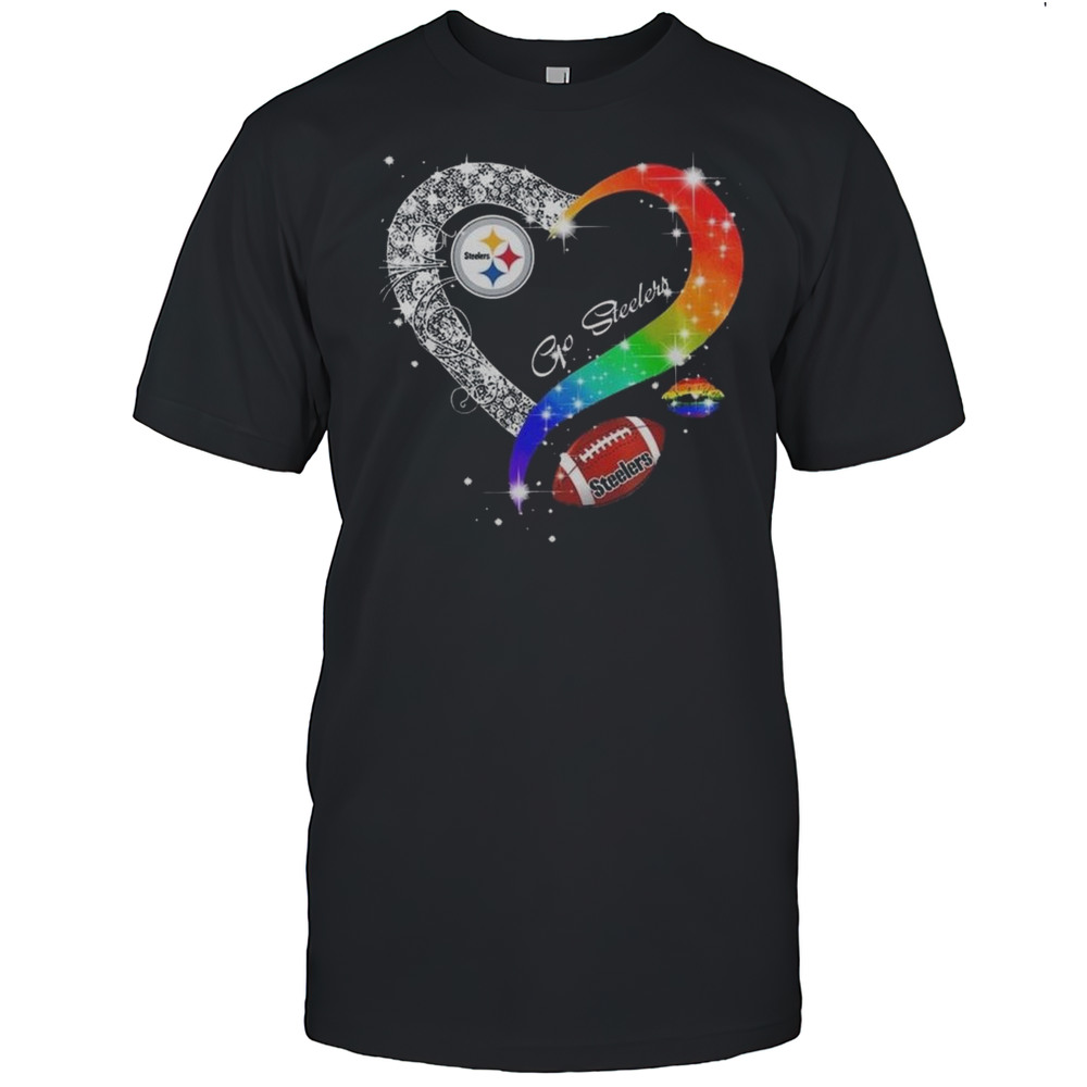 Pittsburgh Steelers 2025 LGBT Pride Day Go Steelers Vintage Shirt