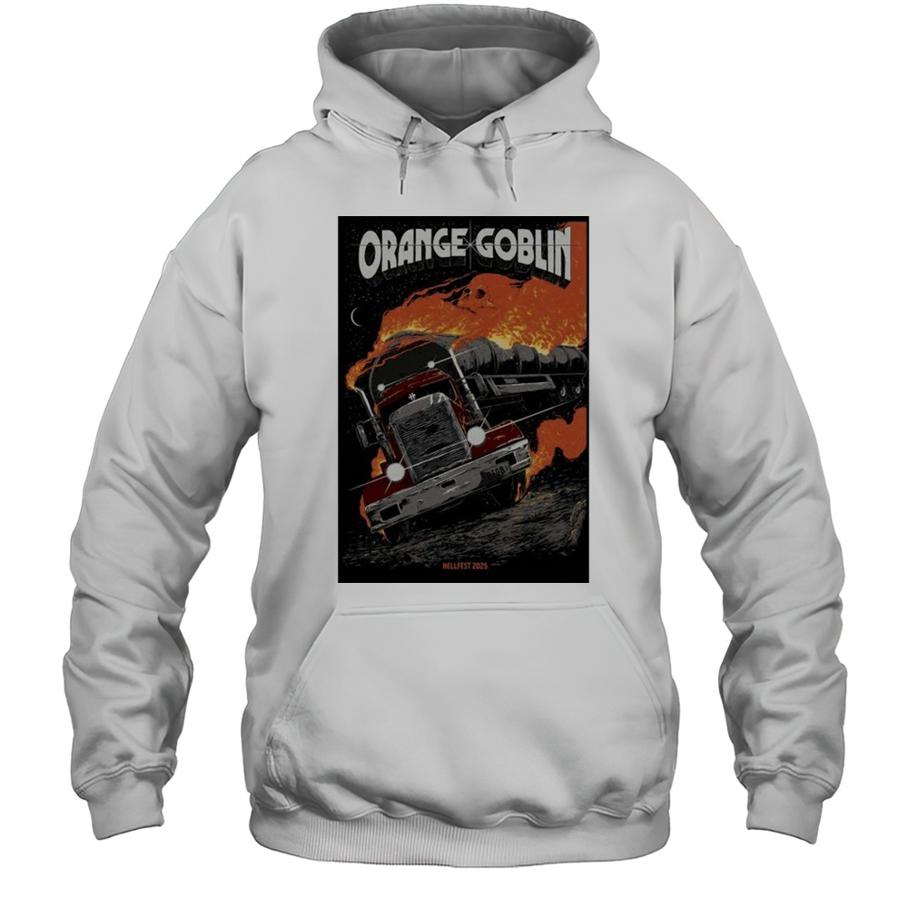Poster Orange Goblin Hellfest June 2025 Shirt Unisex Hoodie