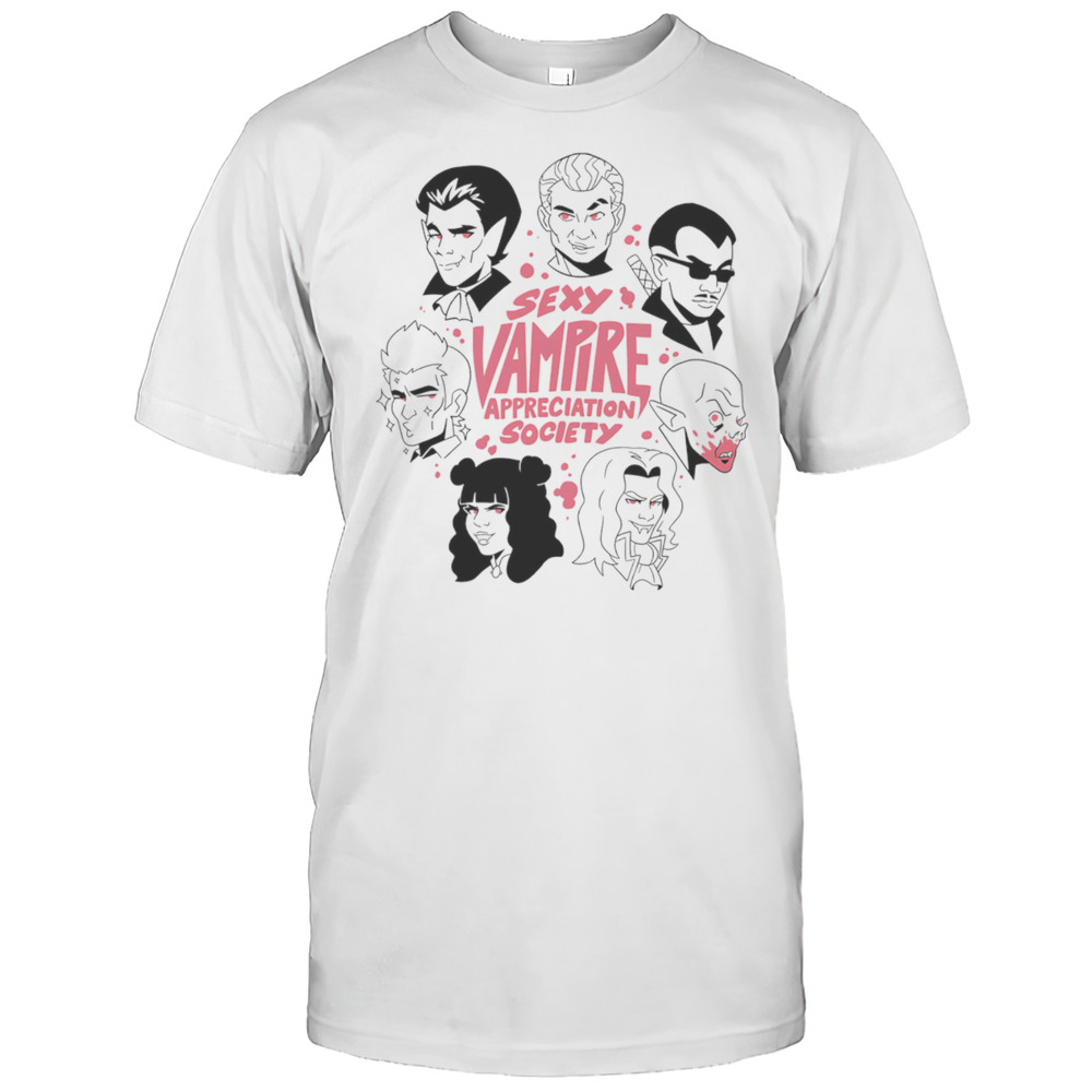 Sexy Vampire Appreciation Society Shirt