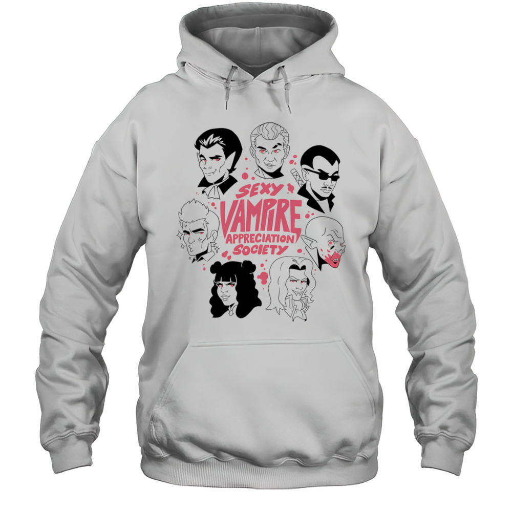Sexy Vampire Appreciation Society Shirt Unisex Hoodie