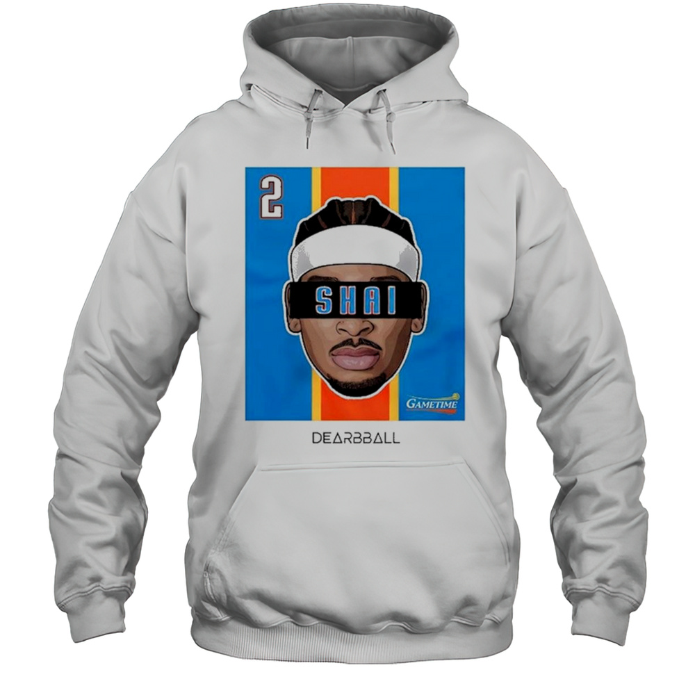 Shai Gilgeous Alexander OKC Gametime 2025 Shirt Unisex Hoodie