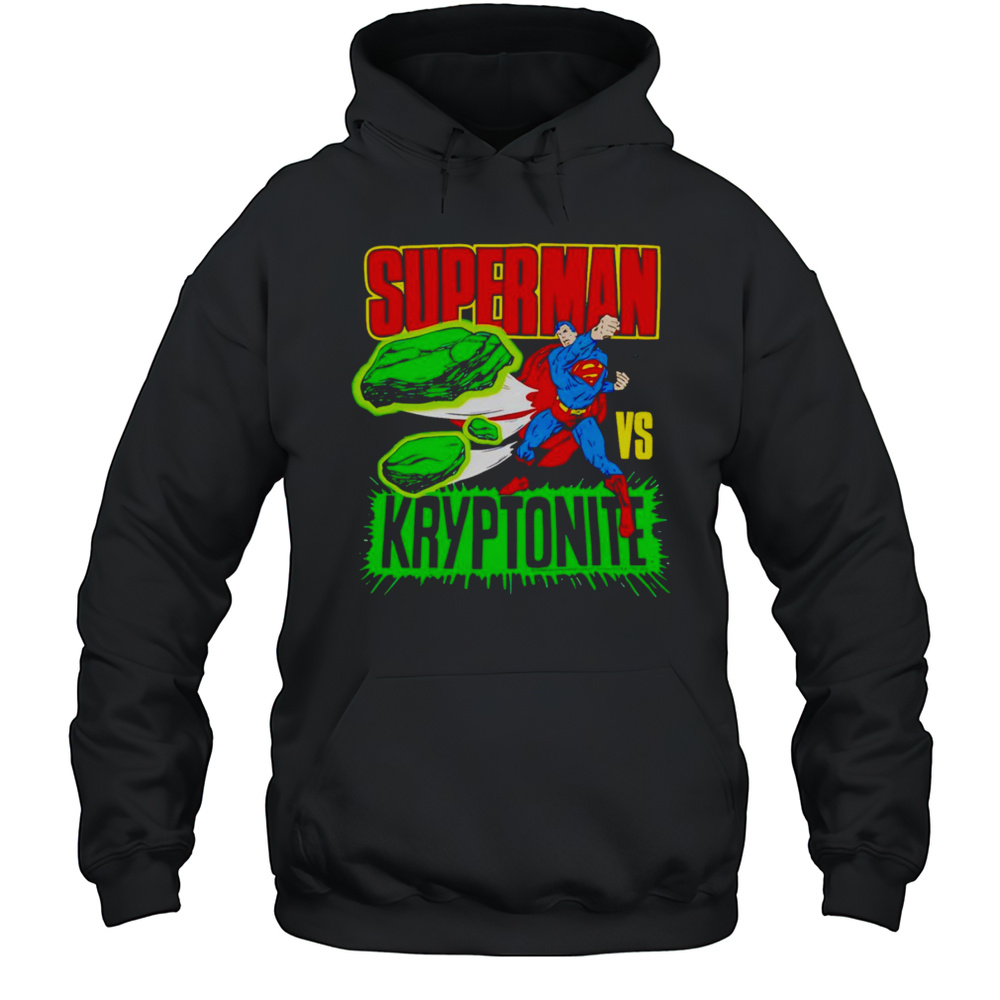 Superman Vs Kryptonite Shirt Unisex Hoodie