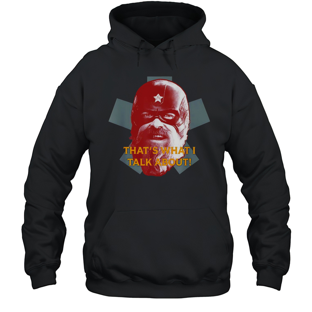 Thats What I Talk About Red Guardian Shirt Unisex Hoodie