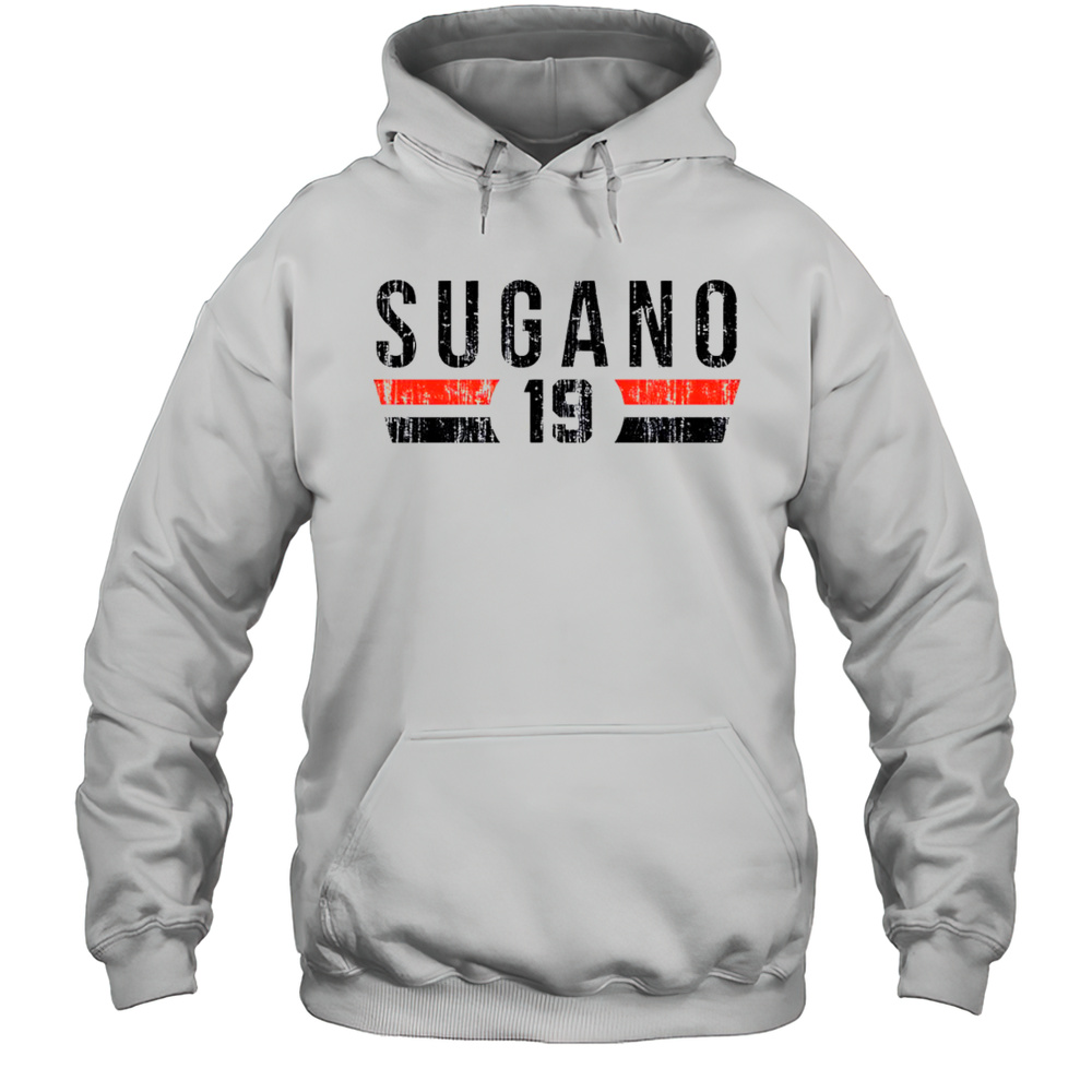 Tomoyuki Sugano 19 Baltimore Font Vintage Shirt Unisex Hoodie