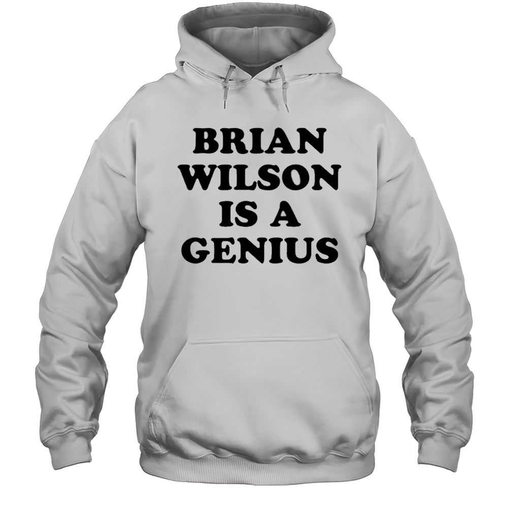 Brian Wilson Is A Genius T-shirt Unisex Hoodie