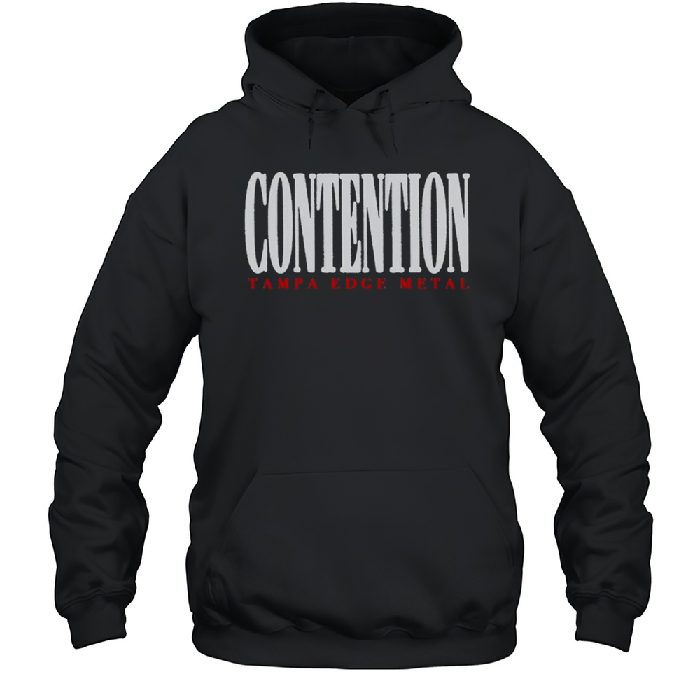 Contention Tampa Edge Metal T-shirt Unisex Hoodie