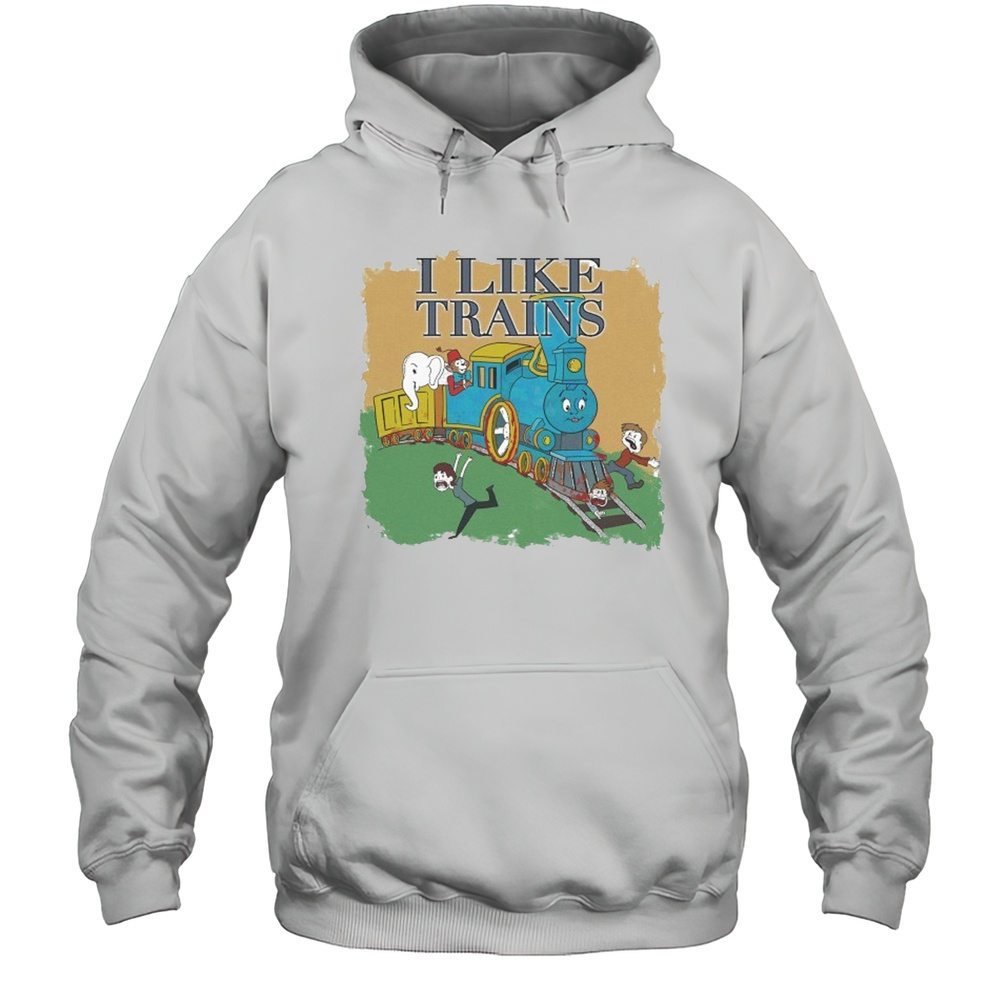 I Like Trains T-Shirt Unisex Hoodie