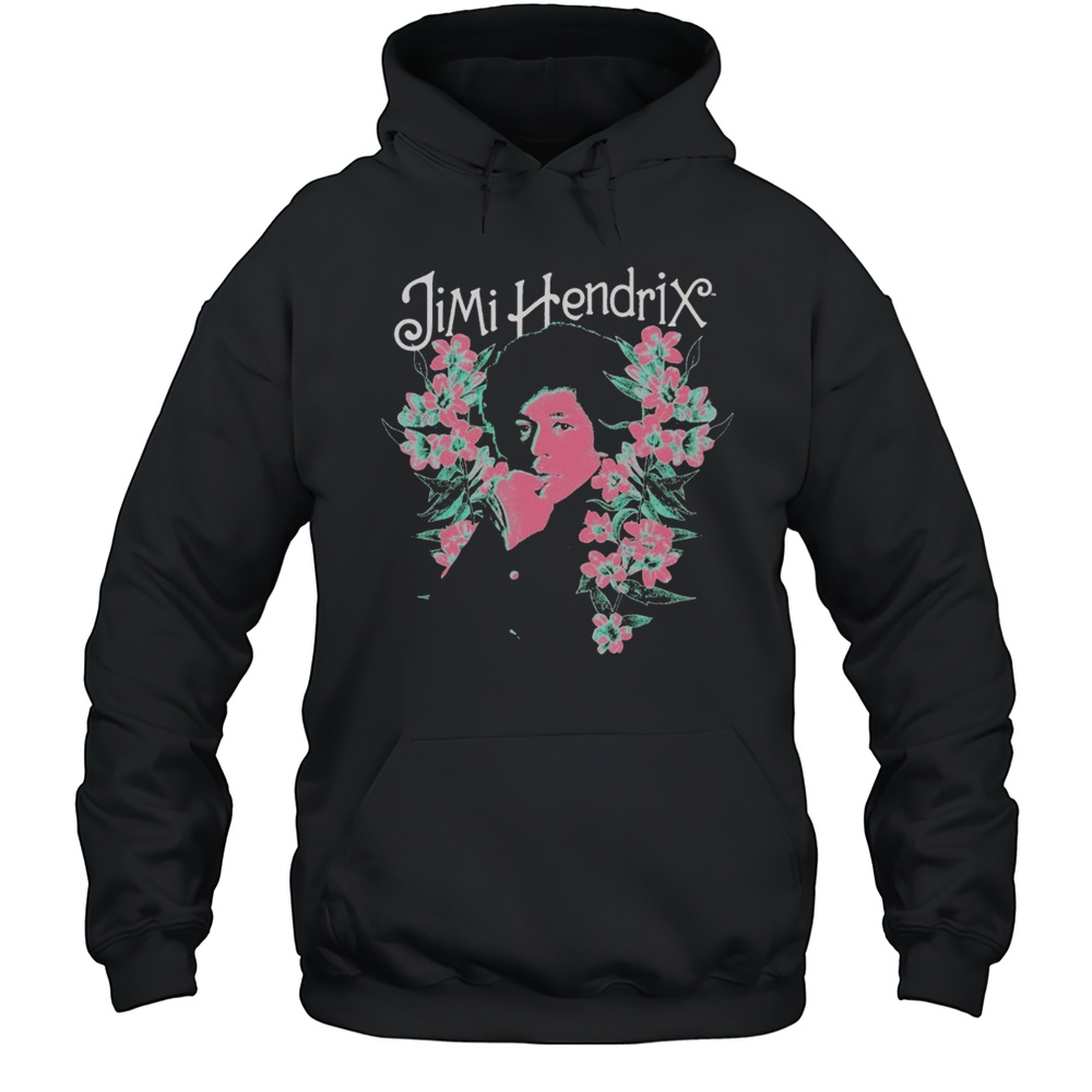 Jimi Hendrix Flora T-shirt Unisex Hoodie
