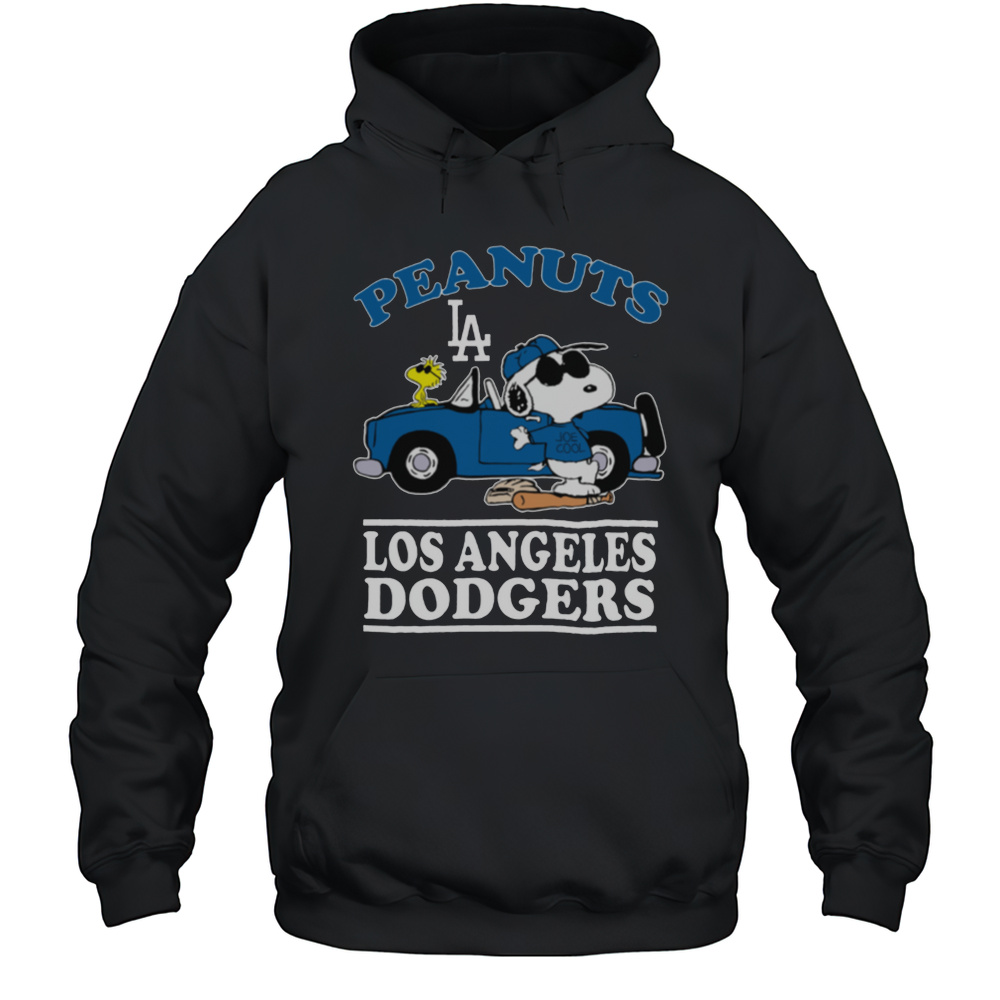 Los Angeles Dodgers Peanuts Snoopy Shirt Unisex Hoodie