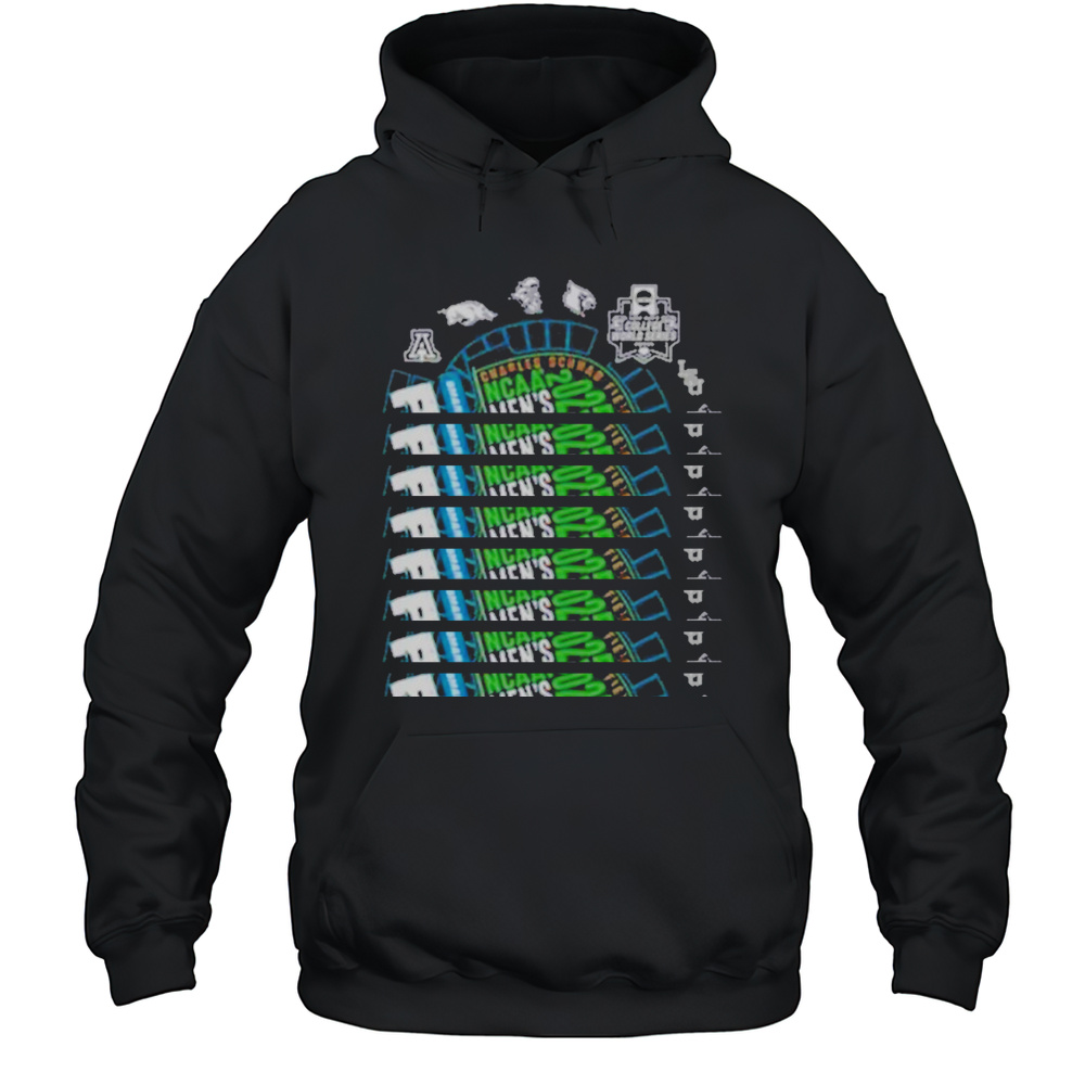 Mens College World Series 2025 NCAA Baseball 8 Team Play Shirt Unisex Hoodie