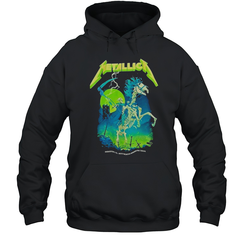 Metallica M72 Houston Exclusive Tee In Houston Texas At NRG Stadium On June 14 2025 Shirt Unisex Hoodie