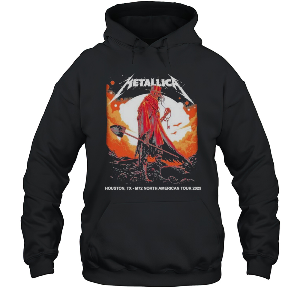 Metallica M72 Houston Pop Up 2025 Shirt Unisex Hoodie
