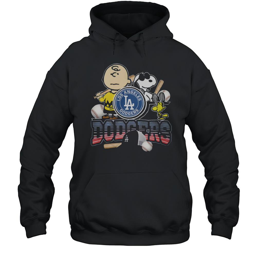 MLB Los Angeles Dodgers X Peanuts 2025 T Shirt Unisex Hoodie
