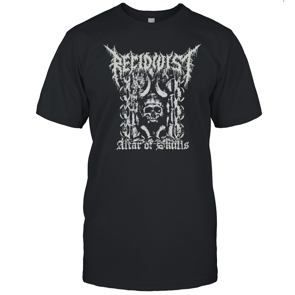 Recidivist Altar Of Skulls T-shirt
