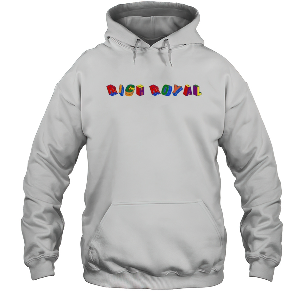 Rich Royal Colorful Cube T-shirt Unisex Hoodie