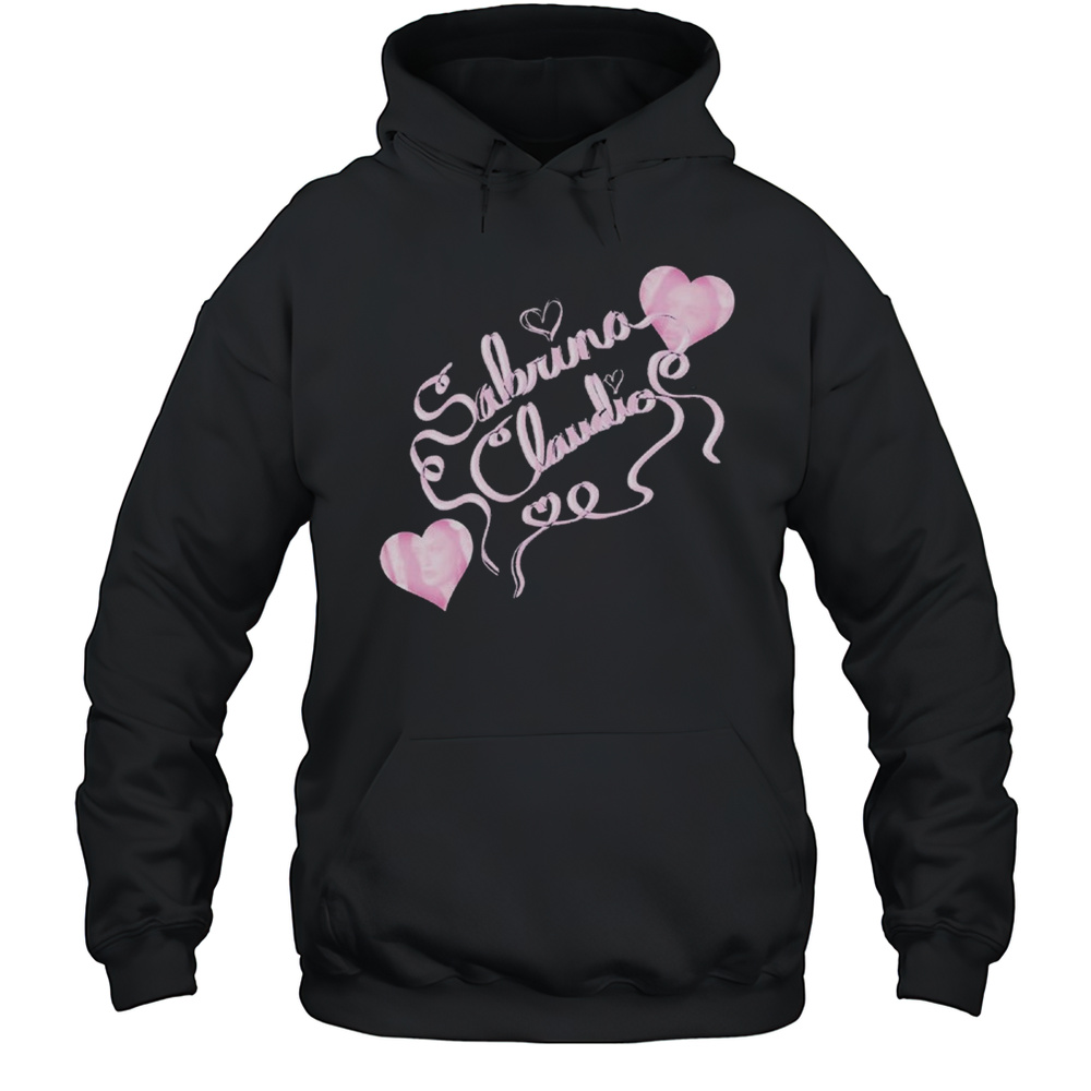 Sabrina Claudio Hearts T-shirt Unisex Hoodie
