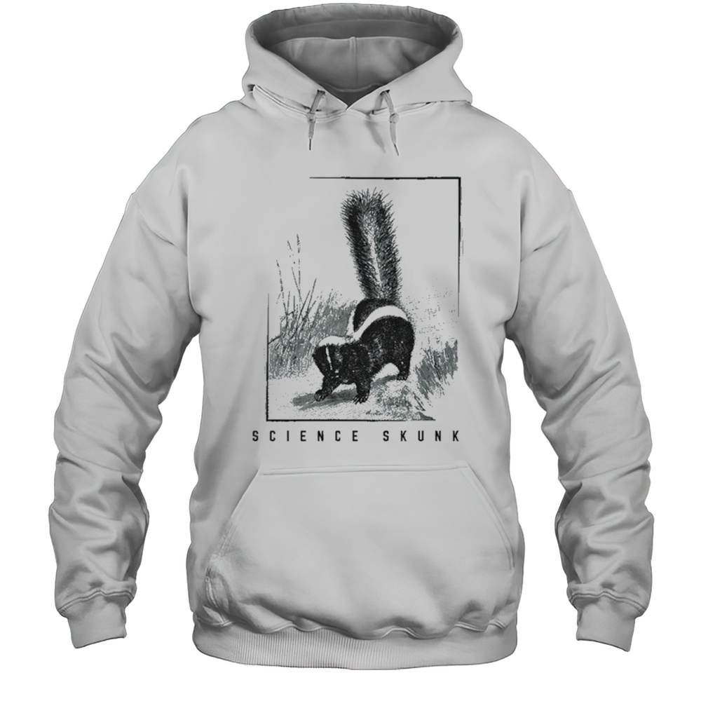 Science Skunk T-shirt Unisex Hoodie