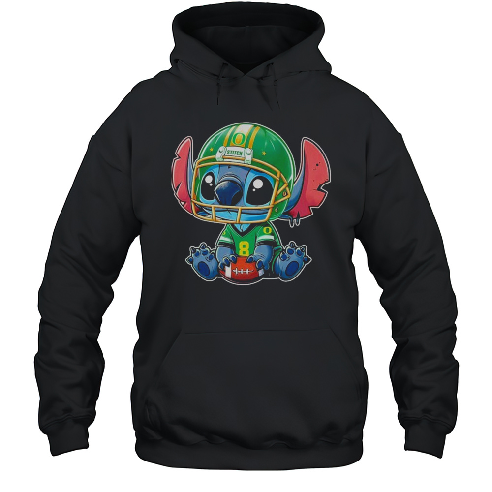 Stitch Disney X Oregon Ducks Fan T-shirt Unisex Hoodie