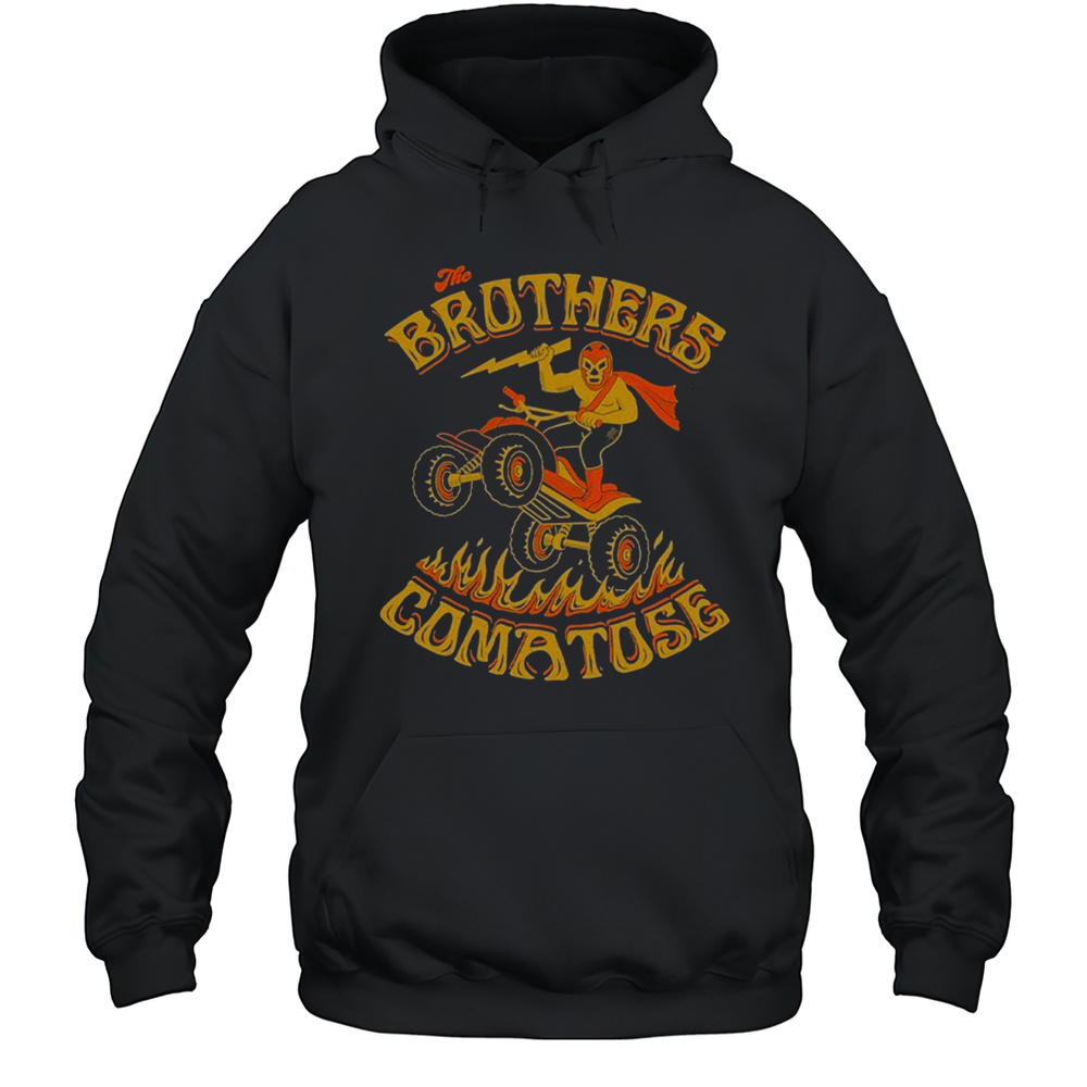The Brothers Comatose Luchador T-shirt Unisex Hoodie