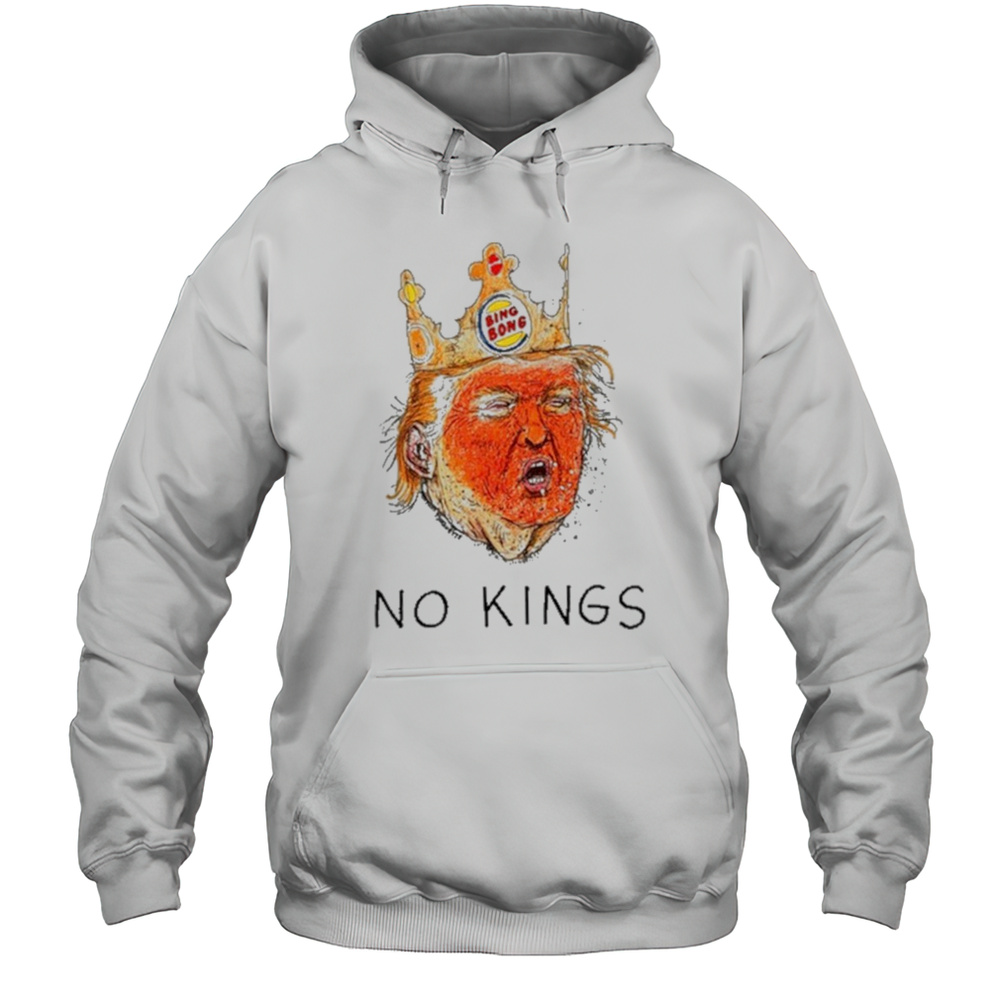 Trump No Kings March Shirt Unisex Hoodie