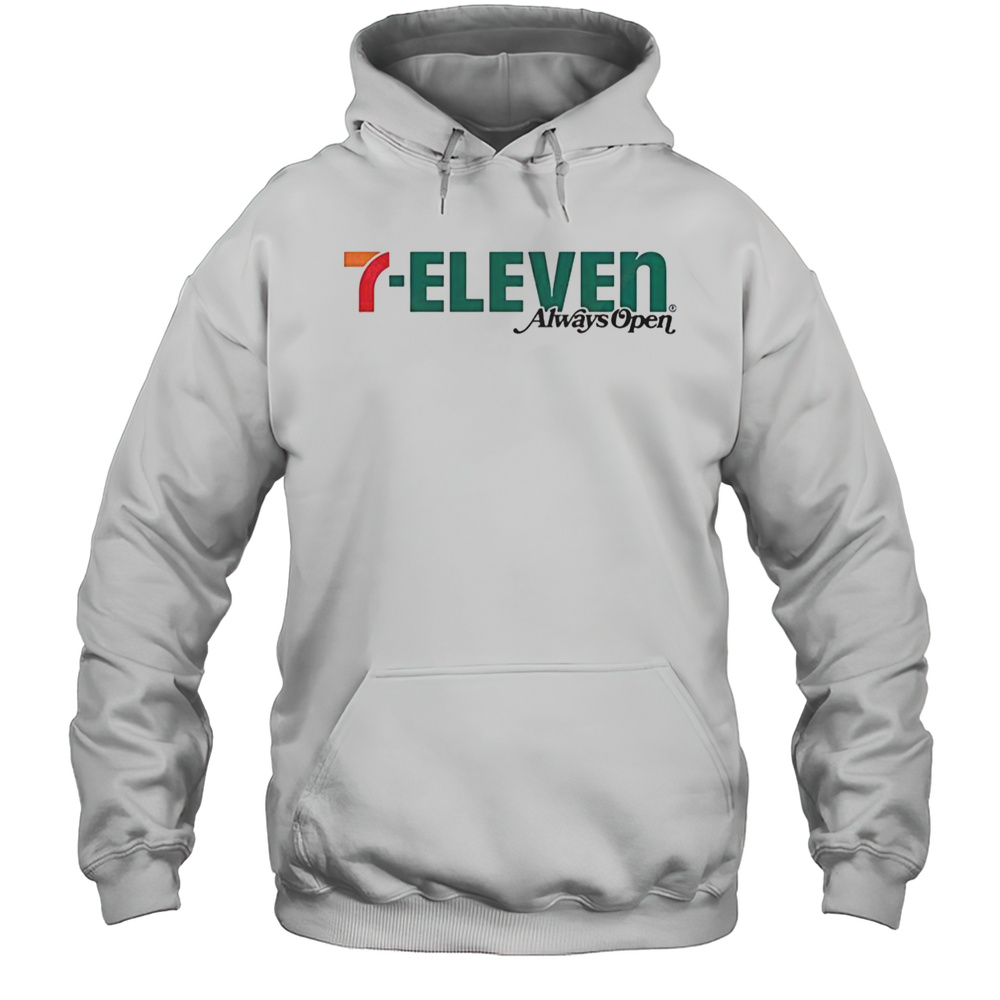 7 Eleven Always Open Logo T-Shirt Unisex Hoodie