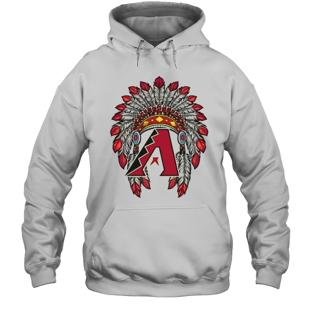 Arizona Diamondbacks Native American Logo T-Shirt Unisex Hoodie